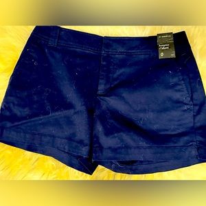 New York & Company Hampton 4” black shorts 0 NWT